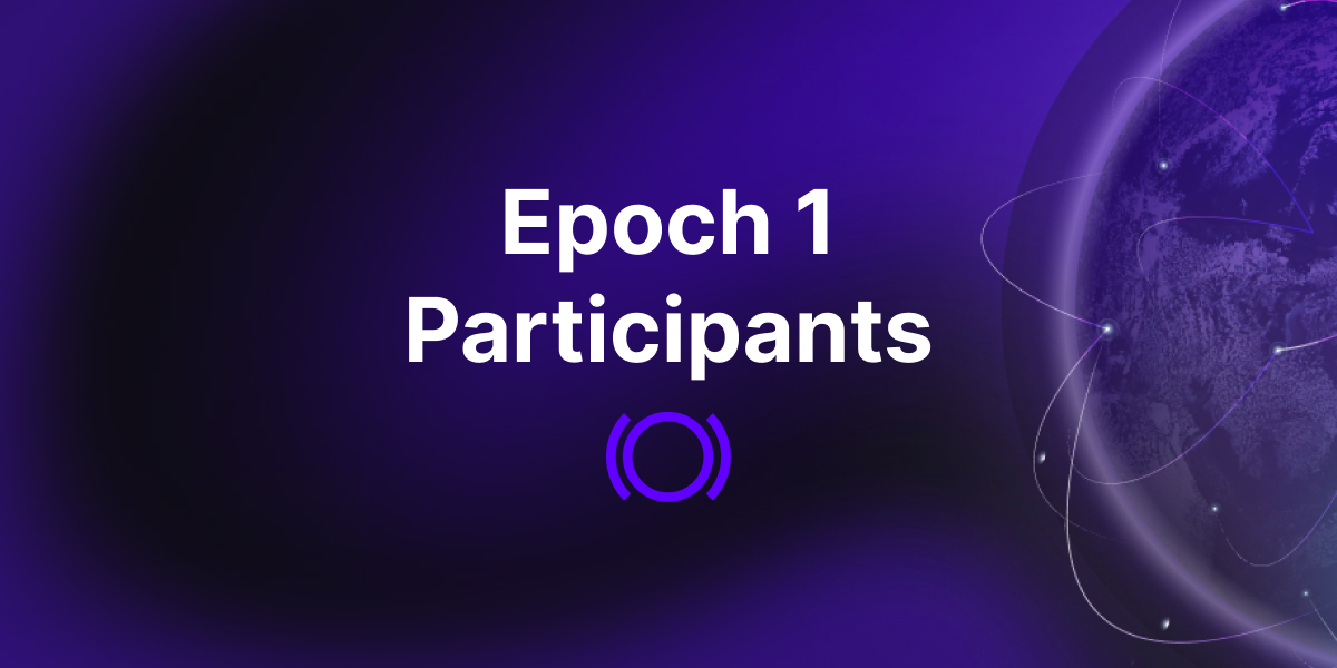 Panoptic Beta Launch: Epoch 1 Participants